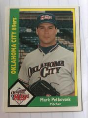 Mark Petkovsek Baseball Cards 1990 CMC Oklahoma City 89ers Prices