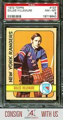 Gilles Villemure #137 Hockey Cards 1972 Topps Prices