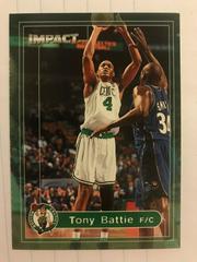 Tony Battie #109 Basketball Cards 1999 SkyBox Impact Prices