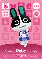 Dotty #335 [Animal Crossing Series 4] Amiibo Cards Prices