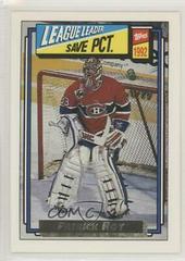 Patrick Roy [Gold] Hockey Cards 1992 Topps Prices