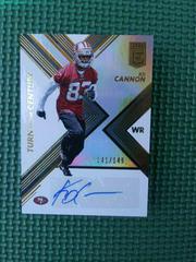 KD Cannon #TC-43 Football Cards 2017 Panini Donruss Elite Turn of the Century Autographs Prices