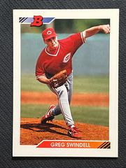 Greg Swindell #46 Baseball Cards 1992 Bowman Prices