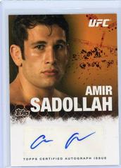 Amir Sadollah #FA-ASA Ufc Cards 2010 Topps UFC Autographs Prices