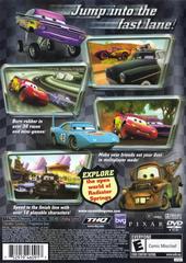 Back Cover | Cars Playstation 2