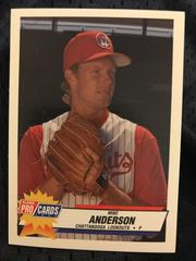 Mike Anderson Baseball Cards 1993 Fleer ProCards Prices