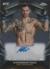 Aleksandar Rakic #CVA-ARA Ufc Cards 2024 Topps Chrome UFC Veteran Autograph Prices