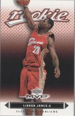LeBron James [Silver] #201 Basketball Cards 2003 Upper Deck MVP Prices