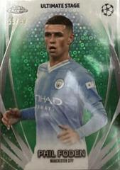 Phil Foden [Green] #USC-34 Soccer Cards 2023 Topps UEFA Club Ultimate Stage Prices