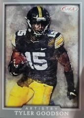 Tyler goodson #89 Football Cards 2022 Sage Artistry Prices