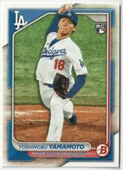 Yoshinobu Yamamoto #36 Baseball Cards 2024 Bowman Prices