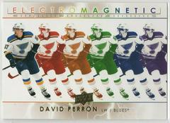 David Perron [Gold] #EM-4 Hockey Cards 2021 Upper Deck Electromagnetic Prices
