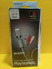 Main Front Of Box, W/Babbage'S Price Tag (1995) | Sony PlayStation S-Video Cable [SCPH-1100] Playstation