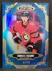 Thomas Chabot [Blue] #46 Hockey Cards 2020 Upper Deck Stature Prices