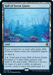 Hall of Storm Giants [Foil] Magic Adventures in the Forgotten Realms Prices