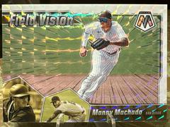 Manny Machado [White] #FV11 Baseball Cards 2021 Panini Mosaic Field Vision Prices
