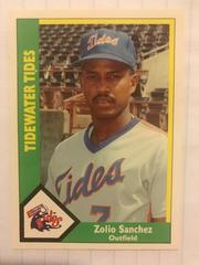 Zolio Sanchez #26 Baseball Cards 1990 CMC Tidewater Tides Prices