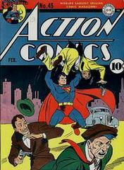 Action Comics #45 (1942) Comic Books Action Comics Prices