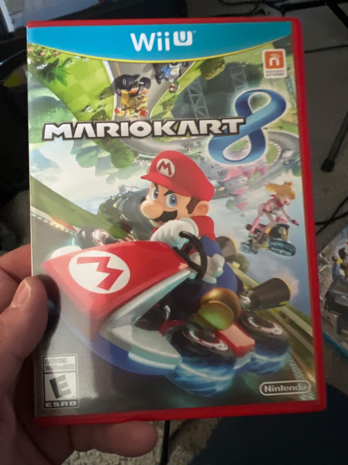 Mario Kart 8 Item Box And Manual Wii U 8285