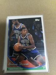 Brian Davis #269 Basketball Cards 1993 Topps Prices