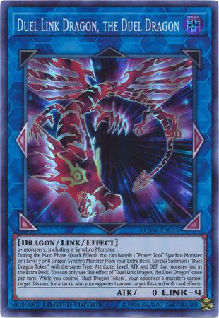 Duel Link Dragon, the Duel Dragon YCSW-EN012 YuGiOh Championship Series