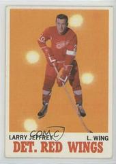 Larry Jeffrey Hockey Cards 1970 Topps Prices