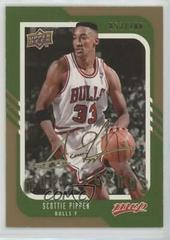 Scottie Pippen [Gold Script] #246 Basketball Cards 2008 Upper Deck MVP Prices
