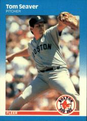 Tom Seaver #45 Baseball Cards 1987 Fleer Prices
