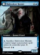 Malevolent Hermit & Benevolent Geist [Foil] Magic Innistrad: Midnight Hunt Prices