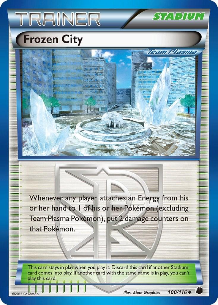 Frozen City #100 Pokemon Plasma Freeze