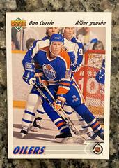 Dan Currie #347 Hockey Cards 1991 Upper Deck French Prices