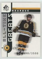 Ray Bourque Hockey Cards 2001 SP Authentic Prices