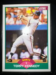 Terry Kennedy Baseball Cards 1989 Score Traded Prices