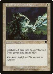 Shield of Duty and Reason [Foil] Magic Apocalypse Prices