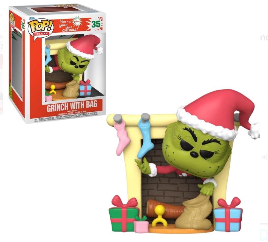 Grinch with Bag #35 Funko POP Books