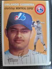 Orlando Cabrera #292 Baseball Cards 2003 Topps Heritage Prices