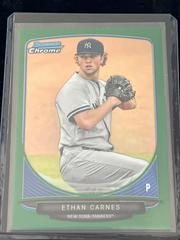 Ethan Carnes [Green refractor] Baseball Cards 2013 Bowman Chrome Draft Picks & Prospects Prices