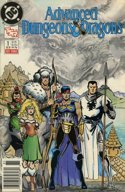 Advanced Dungeons & Dragons [Newsstand] #1 (1988) Comic Books Advanced Dungeons & Dragons