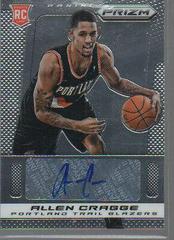 Allen Crabbe Basketball Cards 2013 Panini Prizm Autograph Prices