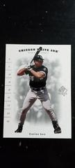 Carlos Lee #193 Baseball Cards 2001 SP Authentic Prices