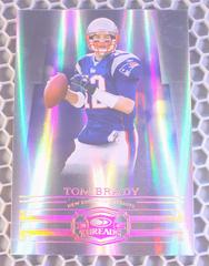 Tom Brady [Bronze Holofoil] #26 Football Cards 2007 Panini Donruss Threads Prices