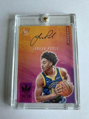 Jordan Poole [Ruby] #FP-JPO Basketball Cards 2019 Panini Court Kings Fresh Paint Autographs Prices