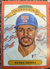 Ruben Sierra Baseball Cards 1989 Donruss Diamond Kings Prices