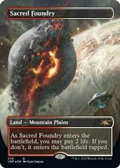 Sacred Foundry [Borderless] #285 Magic Unfinity Prices