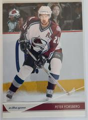 Peter Forsberg #24 Hockey Cards 2003 ITG Toronto Star Prices
