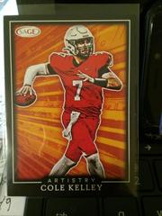 Cole Kelley #ART-CK Football Cards 2022 Sage Hit Artistry Prices