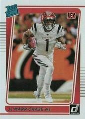 Ja'Marr Chase Football Cards 2021 Panini Donruss Prices
