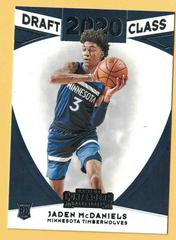 Jaden McDaniels Basketball Cards 2020 Panini Contenders Draft Class Prices