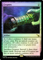 Cryptex [Foil] #251 Magic Murders at Karlov Manor Prices