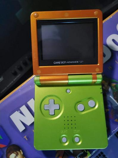Lime and Orange Gameboy Advance SP photo